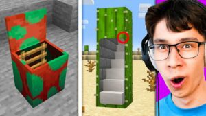 Testing Minecraft Secret Rooms To See If They’re Real - Gameplay, Kingdom Kids Zone, Minecraft - EYstreem