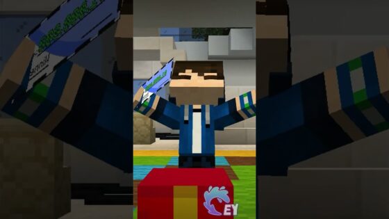 $100,000 or Mystery Gift in Minecraft! - Gameplay, Kingdom Kids Zone, Minecraft - EYstreem