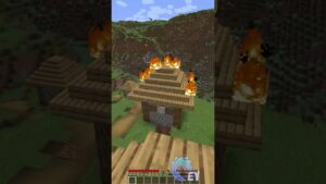 Escaping a Villager in Minecraft… - Gameplay, Kingdom Kids Zone, Minecraft - EYstreem