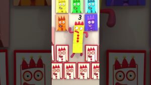 #shorts Meet Numberblock Seventeen | Counting for Kids | ABC Kids Songs | preschool Magic - Kingdom Kids Zone, Little Learners, Shorts - Numberblocks