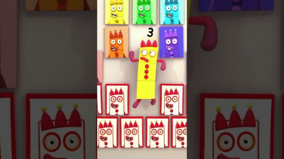 #shorts Meet Numberblock Seventeen | Counting for Kids | ABC Kids Songs | preschool Magic - Kingdom Kids Zone, Little Learners, Shorts - Numberblocks
