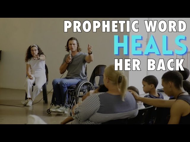 God heals her feet and back | Prophetic Ministry ‣ Witness21