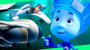 Фиксики — Фиксики в музее транспорта - Kingdom Kids Zone, Little Learners - Фиксики