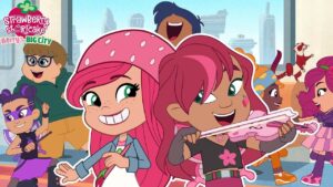 Berry in the Big City 🍓 Jamming with Cherry Jam! 🍓 Strawberry Shortcake - Kids TV Series, Kingdom Kids Zone - Strawberry Shortcake - WildBrain
