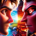 Michael VS Lucifer | AI Animation - Bible Stories, Kingdom Kids Zone - Bible In a Nutshell