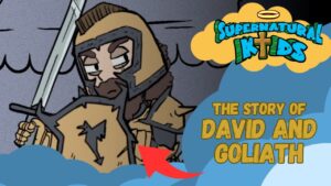 David And Goliath I A Bible Story For Kids - Gameplay, Kingdom Kids Zone, Minecraft - Supernatural Kids