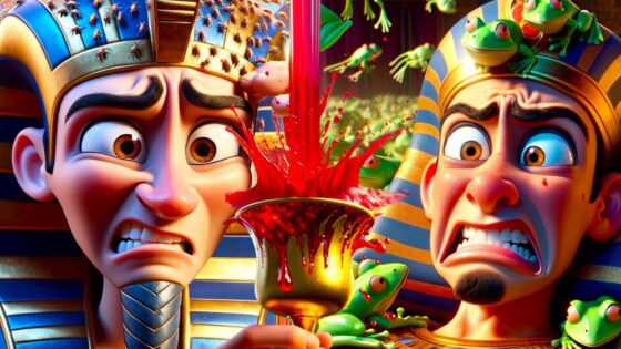 10 Plagues of Egypt | AI Animation - Bible Stories, Kingdom Kids Zone - Bible In a Nutshell
