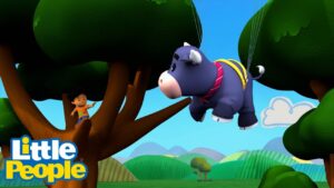 The Flying Cow! | Little People Mini Adventures | Kids Cartoons - Kids TV Series, Kingdom Kids Zone - Little People - Fisher Price