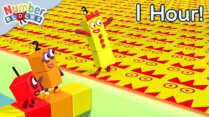 🧩 Finish the Pattern? | 1 Hour Compilation | 123 Learn to Count Fun! 🌈📺 | Numberblocks - Kingdom Kids Zone, Little Learners - Numberblocks