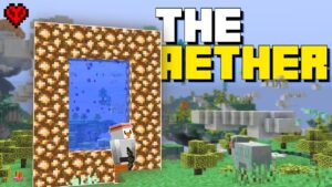 Continuing my AETHER World! - Gameplay, Kingdom Kids Zone, Minecraft - CringyGull