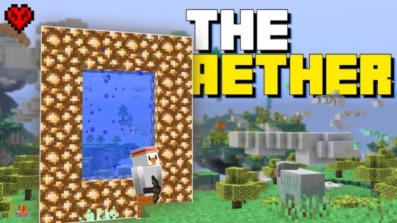 Continuing my AETHER World! - Gameplay, Kingdom Kids Zone, Minecraft - CringyGull