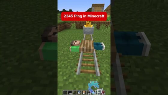 When You Have 2345 Ping in LAGGY Minecraft… - Gameplay, Kingdom Kids Zone, Minecraft - EYstreem