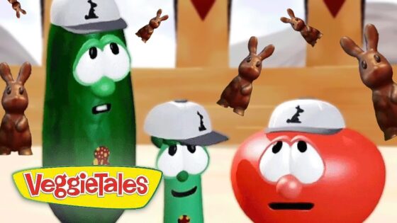 VeggieTales | So Many Chocolate Bunnies! 🍫🐰 | Standing Up To Peer Pressure - Kids TV Series, Kingdom Kids Zone - VeggieTales Official
