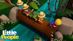 Journey across the Jungle! | Fisher Price Little People | Super Compilation | Kids Movie - Kids TV Series, Kingdom Kids Zone - Little People - Fisher Price