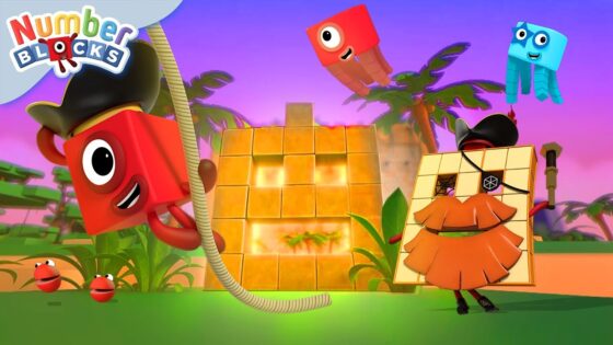 Numberblocks Colourful Maths 🌈 | Learn to Count and Read – Crossover | Full Episodes -123 - Kingdom Kids Zone, Little Learners - Numberblocks