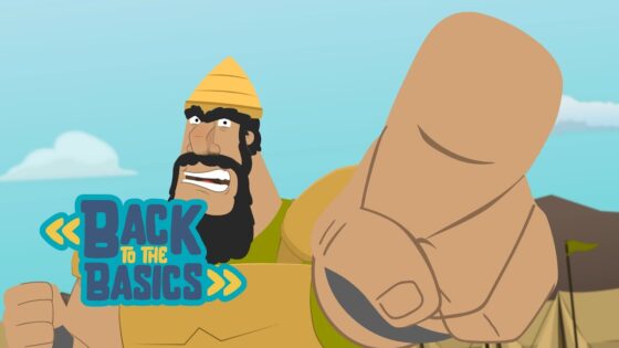 David and Goliath | Episode 5 | Back to the Basics! - Kids (0-5), Kingdom Kids Zone - Back To The Basics!