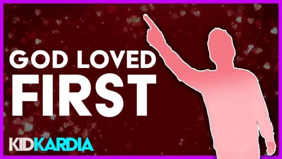 GOD LOVED FIRST || KIDS WORSHIP WITH MOTIONS - Kingdom Kids Zone, Sing With Me - Kid Kardia