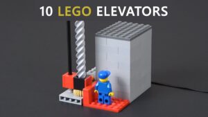 Building 10 Lego Elevators - Kids (6-9), Kingdom Kids Zone - Brick Experiment Channel