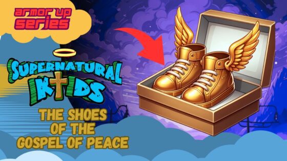 Running In Our Gospel Shoes Of Peace! - Gameplay, Kingdom Kids Zone, Minecraft - Supernatural Kids