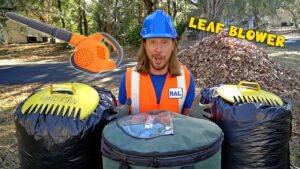 Leaf Blowers for Kids | Lawn Mower song for Kids - Kingdom Kids Zone, Sing With Me - Handyman Hal - Music for Kids