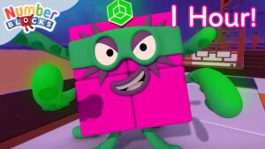 Numberblocks Fun! | Full Episodes – 1 Hour Compilation | 123 – Learn to Count - Kingdom Kids Zone, Little Learners - Numberblocks