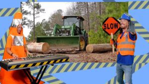 Safety Song for Kids | Tractor Pushing Tree with Handyman Hal - Kingdom Kids Zone, Sing With Me - Handyman Hal - Music for Kids