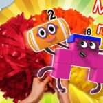 🏈 Touchdown Triumph Crafts for Kids | Fun DIY Football Art 🎨✨| Learn to count | Numberblocks - Kingdom Kids Zone, Little Learners - Numberblocks