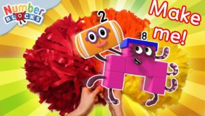 🏈 Touchdown Triumph Crafts for Kids | Fun DIY Football Art 🎨✨| Learn to count | Numberblocks - Kingdom Kids Zone, Little Learners - Numberblocks