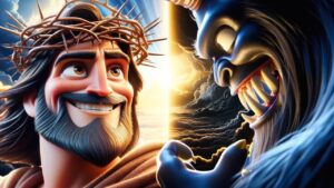 Jesus Defeats the Beast | AI Animation - Bible Stories, Kingdom Kids Zone - Bible In a Nutshell