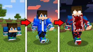 Minecraft, But I Can Upgrade Myself - Gameplay, Kingdom Kids Zone, Minecraft - EYstreem