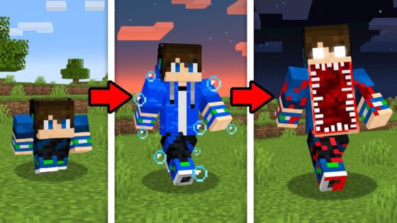 Minecraft, But I Can Upgrade Myself - Gameplay, Kingdom Kids Zone, Minecraft - EYstreem