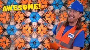 Cool Illusions with Handyman Hal | The AWESOME Song - Kingdom Kids Zone, Sing With Me - Handyman Hal - Music for Kids