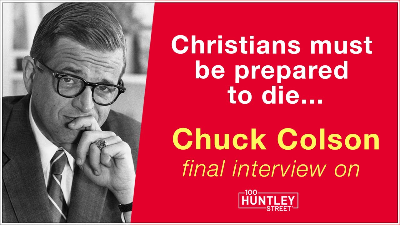 Chuck Colson final interview: Christianity, culture & politics ‣ Witness21