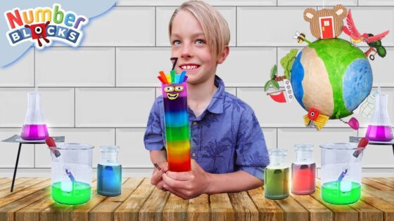 Maths & Science Fun! 🔬🔢 Experiments & Challenges | Learn to Count with Numberblocks | Science Week - Kingdom Kids Zone, Little Learners - Numberblocks