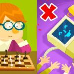 Can you win against a computer? ♟️ #Chess | The Fixies | Educational Animation for Kids - Kingdom Kids Zone, Little Learners - The Fixies