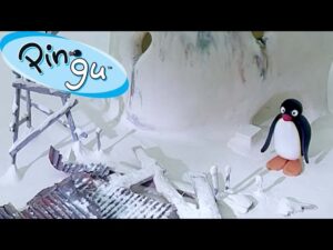 Pingu Helps Clear the Snow 🐧 | Pingu – Official Channel | Cartoons For Kids - Kids (0-5), Kingdom Kids Zone - Pingu - Official Channel