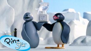 Pingu and Robby Make Ice Sculptures 🐧 | Pingu – Official Channel | Cartoons For Kids - Kids (0-5), Kingdom Kids Zone - Pingu - Official Channel