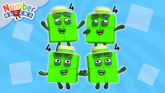 Squariffic Adventures: Exploring All Things Square! 🟥🟧🟨 | Fun Learn to Count | Numberblocks - Kingdom Kids Zone, Little Learners - Numberblocks