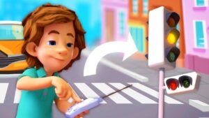 The Traffic Light! | The Fixies | Educational Animation for Kids - Kingdom Kids Zone, Little Learners - The Fixies