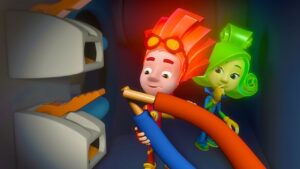 Fire gives Verda a HELPING HAND! #Teamwork | The Fixies | Educational Animation for Kids - Kingdom Kids Zone, Little Learners - The Fixies