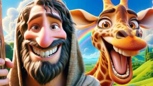 Noah's Ark | AI Animation - Bible Stories, Kingdom Kids Zone - Bible In a Nutshell