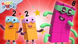 Octonaughty and the Terrible Twos | Numberblocks Trouble! 1 hour Compilation of Learn to Count - Kingdom Kids Zone, Little Learners - Numberblocks