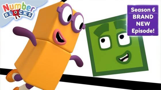 🟨🔺 Shape Party | Full Episode – S6 E6 ⭐ | Learn to Count | @Numberblocks - Kingdom Kids Zone, Little Learners - Numberblocks