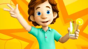 Tom Thomas makes the BEST Smoothie EVER! 🥤 | The Fixies | Educational Animation for Kids - Kingdom Kids Zone, Little Learners - The Fixies