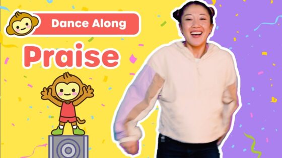 Praise 👏 Elevation Worship | CJ and Friends Dance-Along with Lyrics - Kingdom Kids Zone, Sing With Me - CJ and Friends
