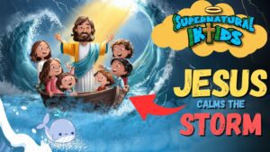 Jesus Calms The Storm I A Bible Story For Kids - Gameplay, Kingdom Kids Zone, Minecraft - Supernatural Kids