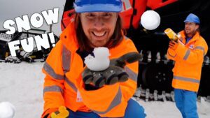 Fun in the Snow | Playing with Snow Toys | Kids Music - Kingdom Kids Zone, Sing With Me - Handyman Hal - Music for Kids