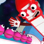 🛏️ Ten in the Bed | Full Episode – S6 E5 ⭐ | Learn to Count | @Numberblocks - Kingdom Kids Zone, Little Learners - Numberblocks
