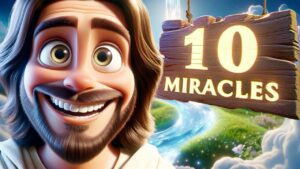 10 Miracles of Jesus Christ | AI Animation - Bible Stories, Kingdom Kids Zone - Bible In a Nutshell