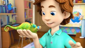 Looking after Katya's chameleon! | The Fixies | Educational Animation for Kids - Kingdom Kids Zone, Little Learners - The Fixies